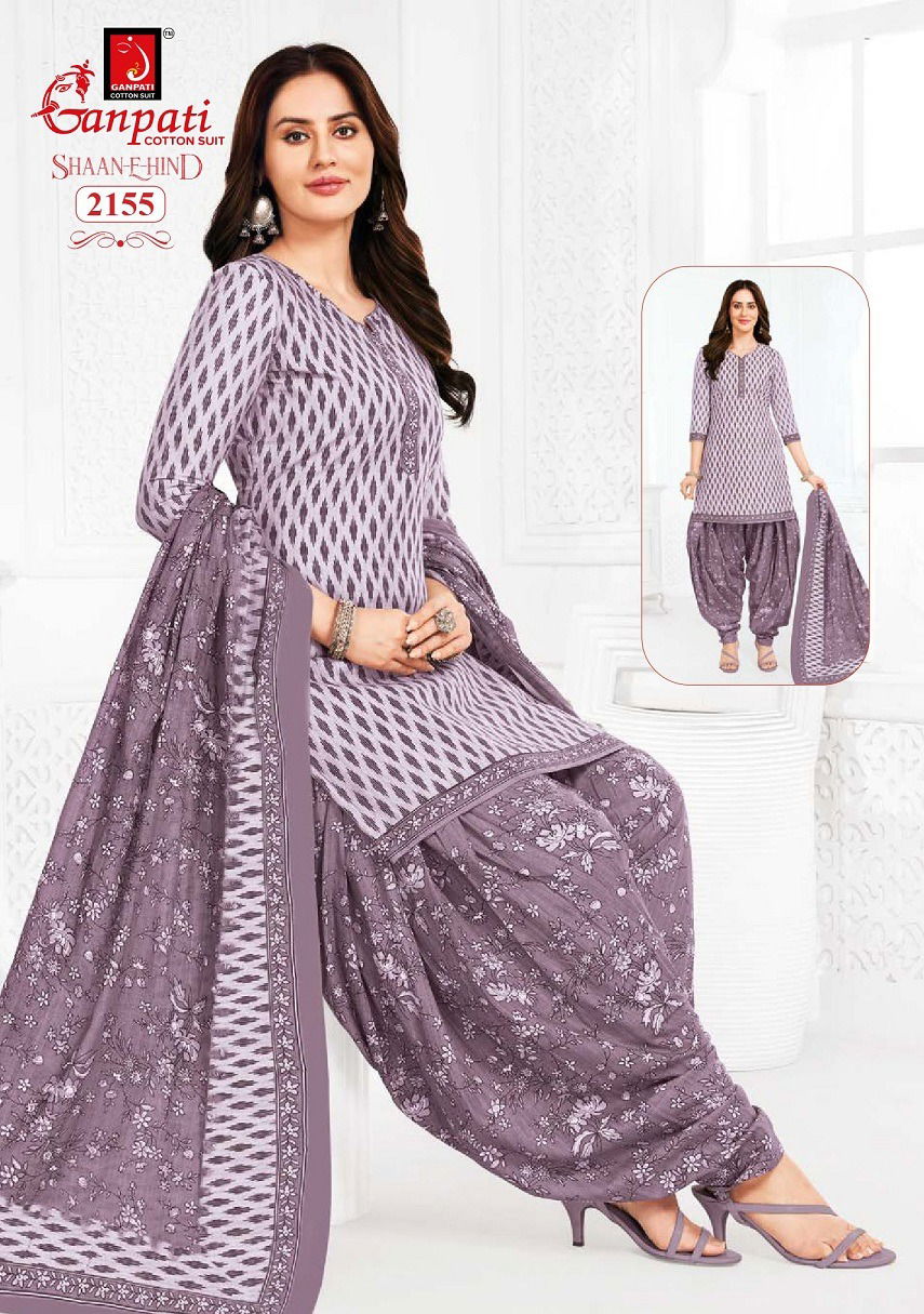 Shaan E Hind Patiyala Vol 10 By Ganpati Cotton Printed Readymade Dress Wholesale Shop In Surat